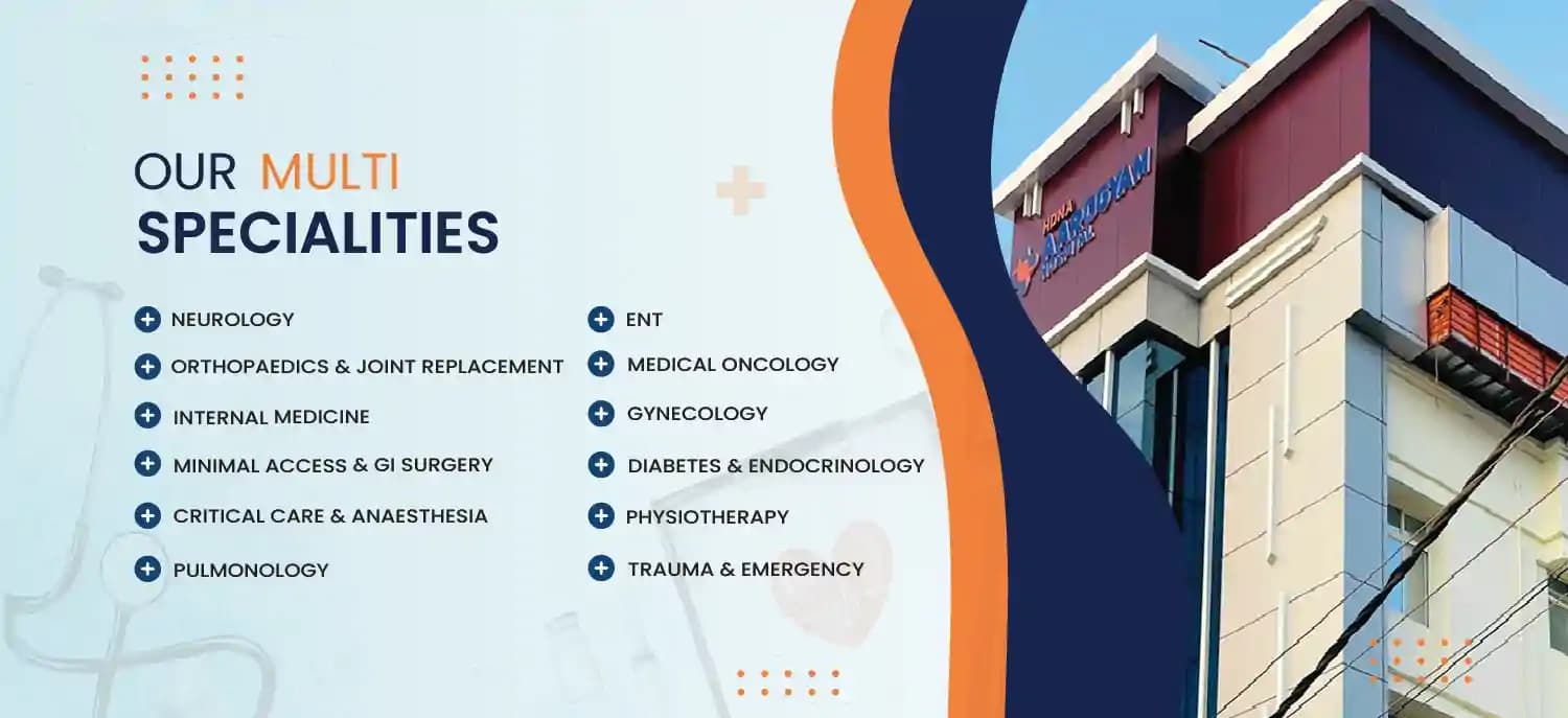 HDNA Aarogyam Hospital Front Banner - Image 1