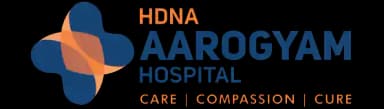 HDNA Aarogyam Hospital Official Logo - High Quality
